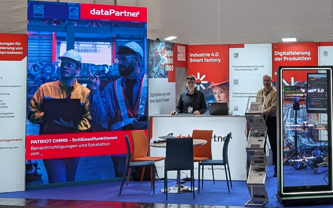 dataPartner prezentoval sw systémy pro řízení výrobních procesů a údržby na HANNOVER MESSE 2026