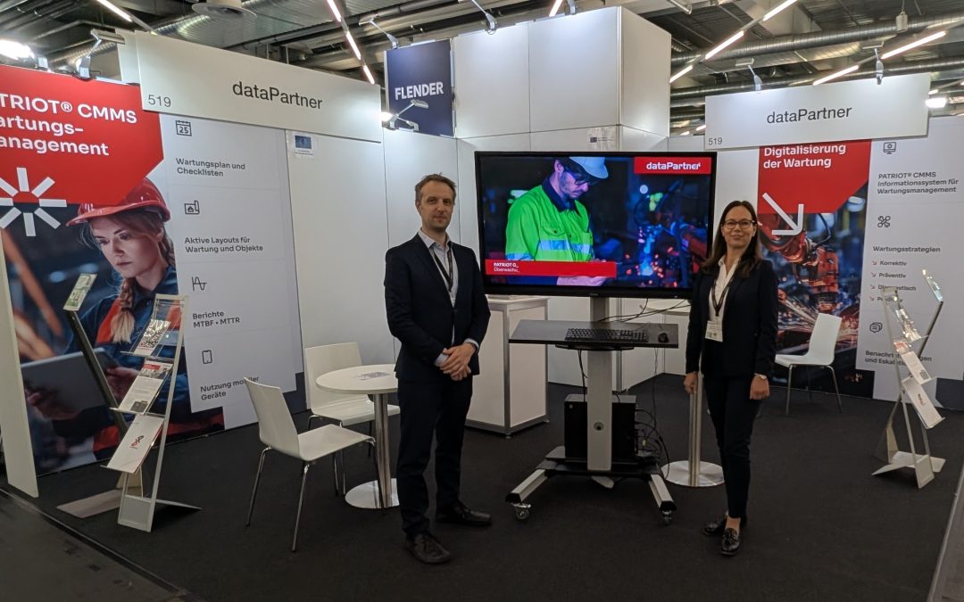 Prezentace řízení údržby Patriot CMMS na veletrhu Maintenance 2025 v Mnichově